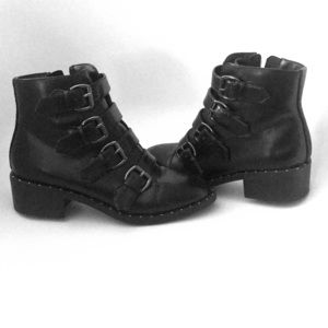 Strappy Ankle Boots - NWOT